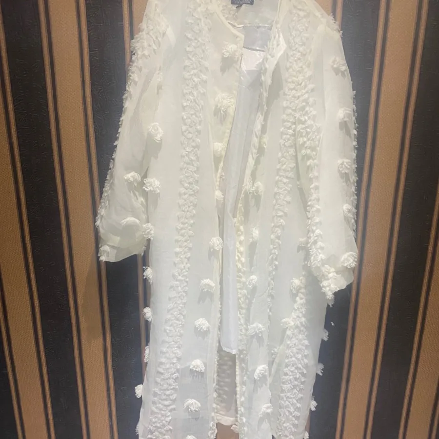 مانتو مجلسی گل برجسته