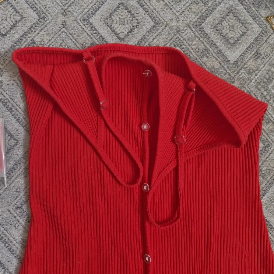 پیراهن کوتاه قرمز