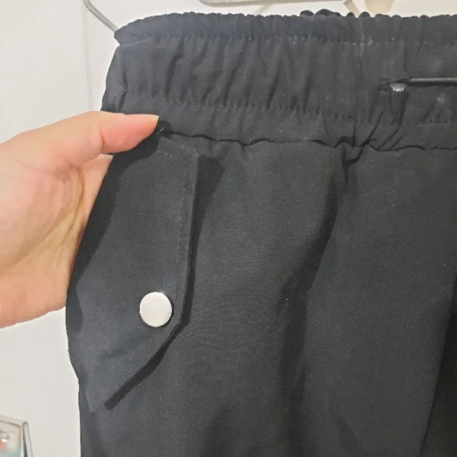 شلوار کارگو مشکی