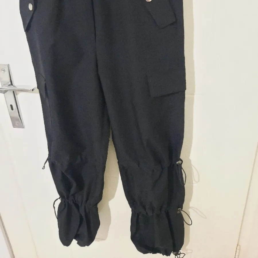 شلوار کارگو مشکی