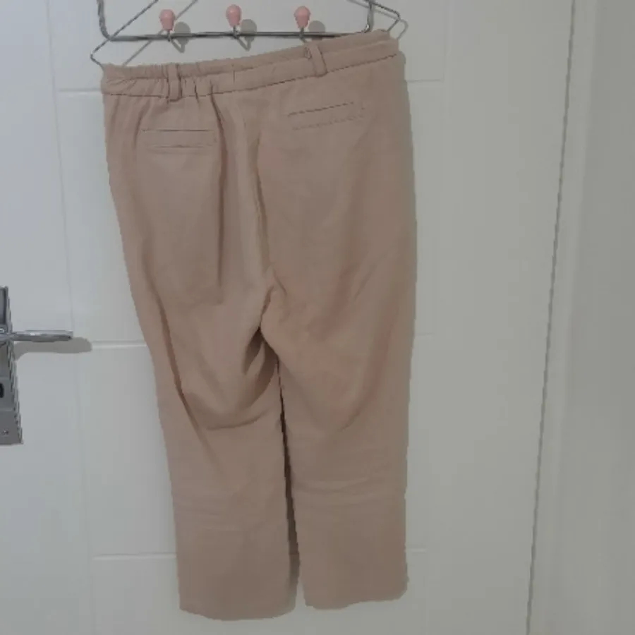 شلوار راسته کرم