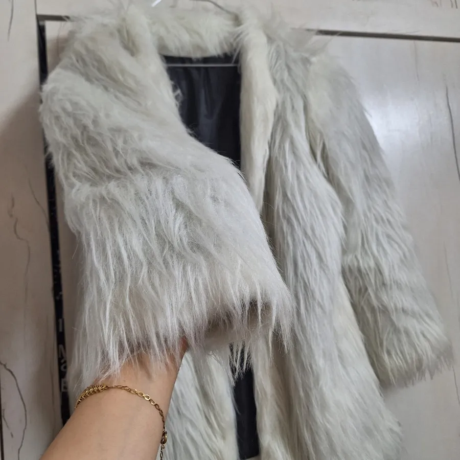 پالتو خز سفید