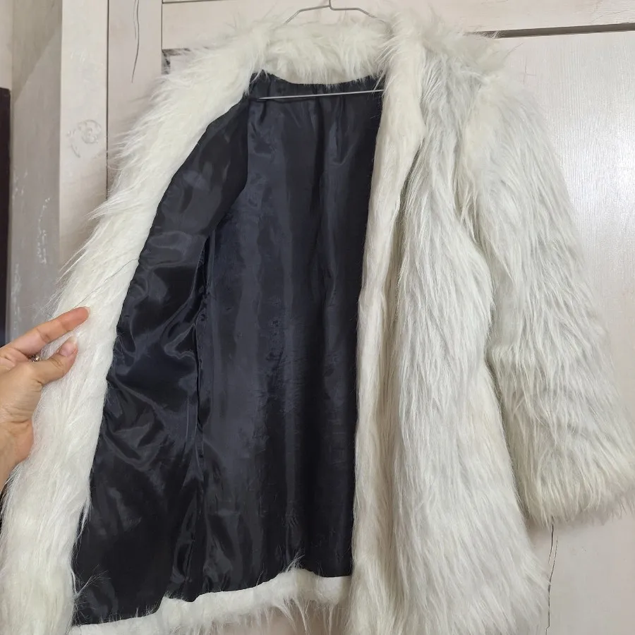 پالتو خز سفید