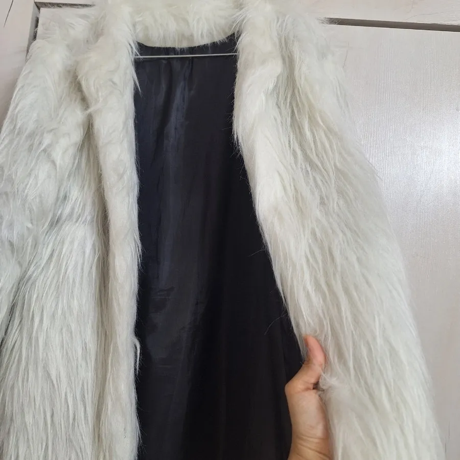 پالتو خز سفید