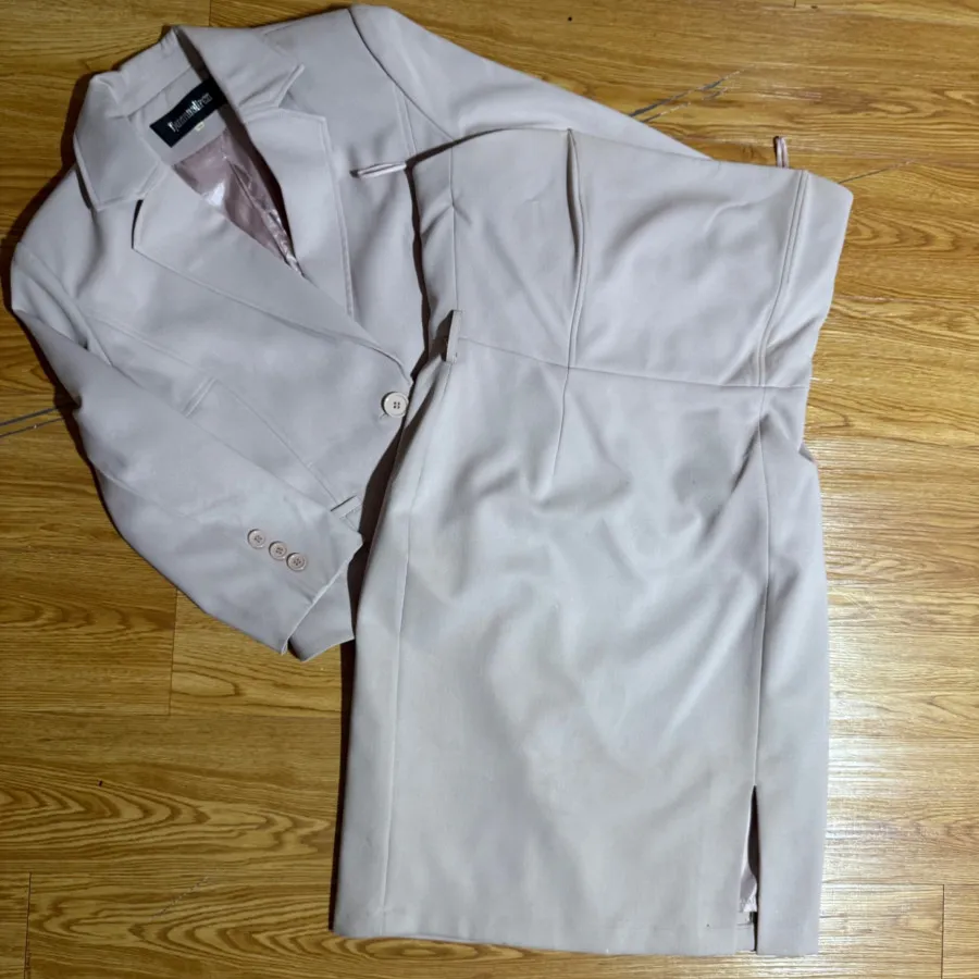 ست پیراهن مجلسی و کت