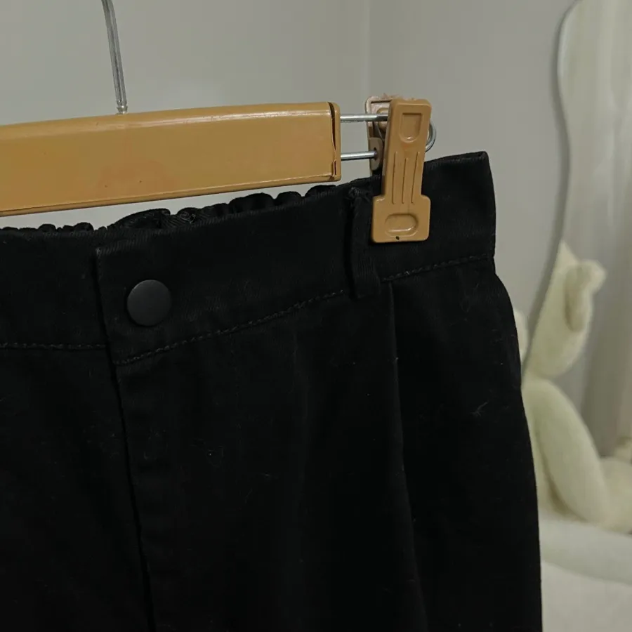 شلوار کتان مشکی