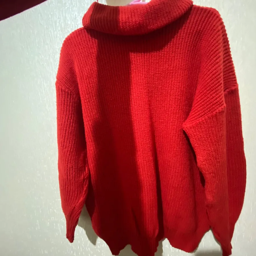 بلوز یقه اسکی بافت