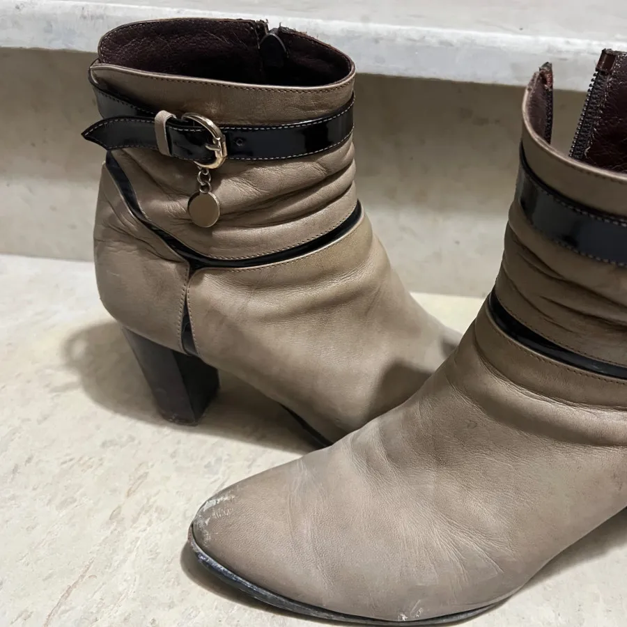 پوتین چرم سیلور