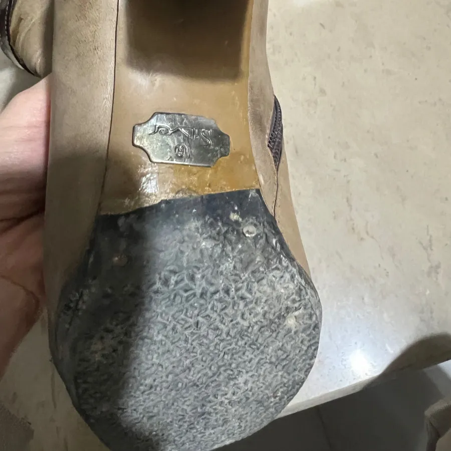 پوتین چرم سیلور