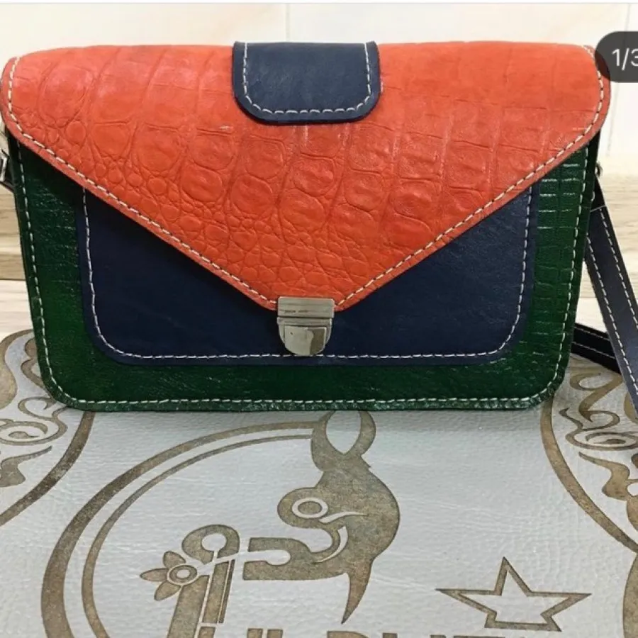 کیف چرم دست دوز