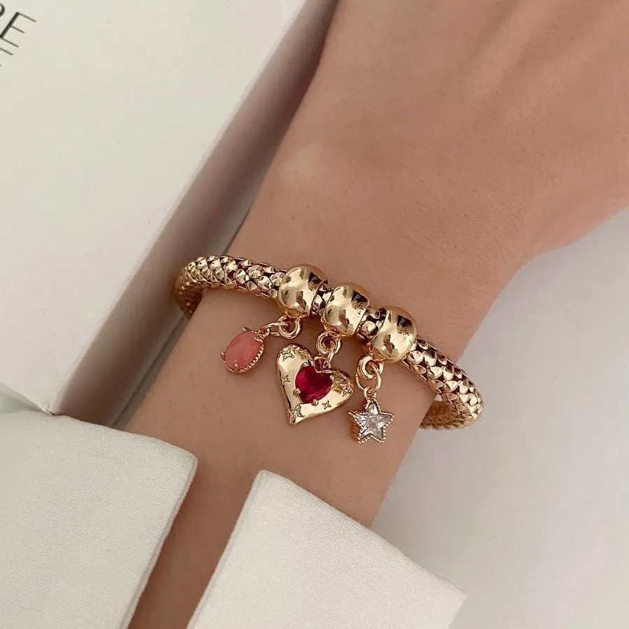 دستبند آبکاری طلا