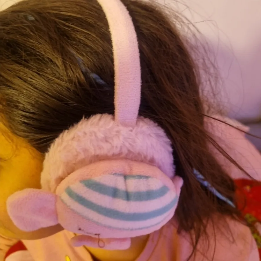 گوش گیر صورتی فیلی