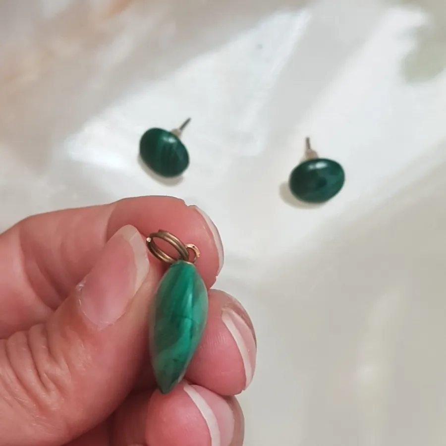 نیم ست سنگ‌ مالاکیت