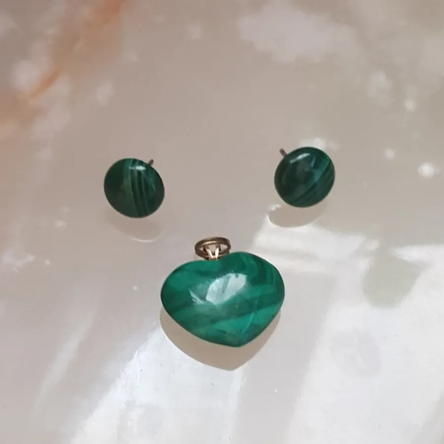 نیم ست سنگ‌ مالاکیت