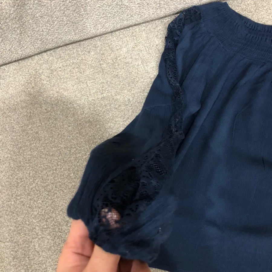 بلوز دخترانه استین تور