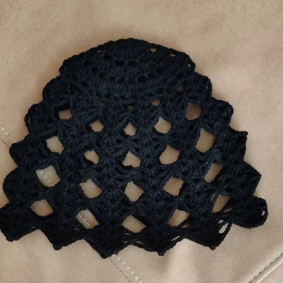 کلاه بافت مکرومه