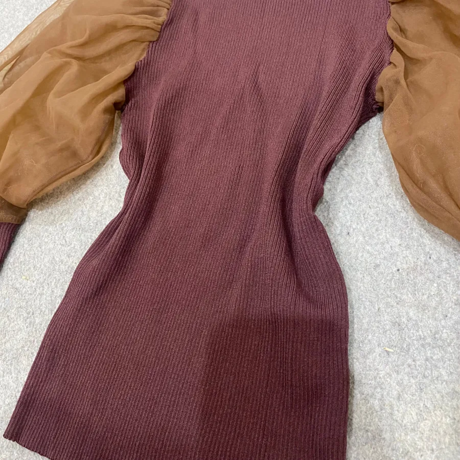 بلوز آستین پفی