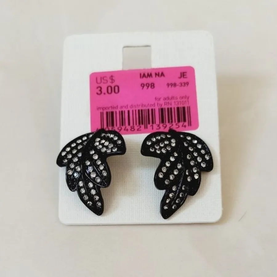 گوشواره طرح برگ