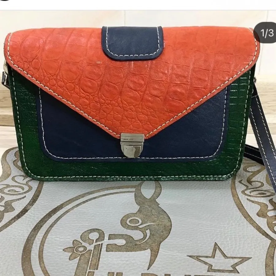 کیف چرم دست دوز