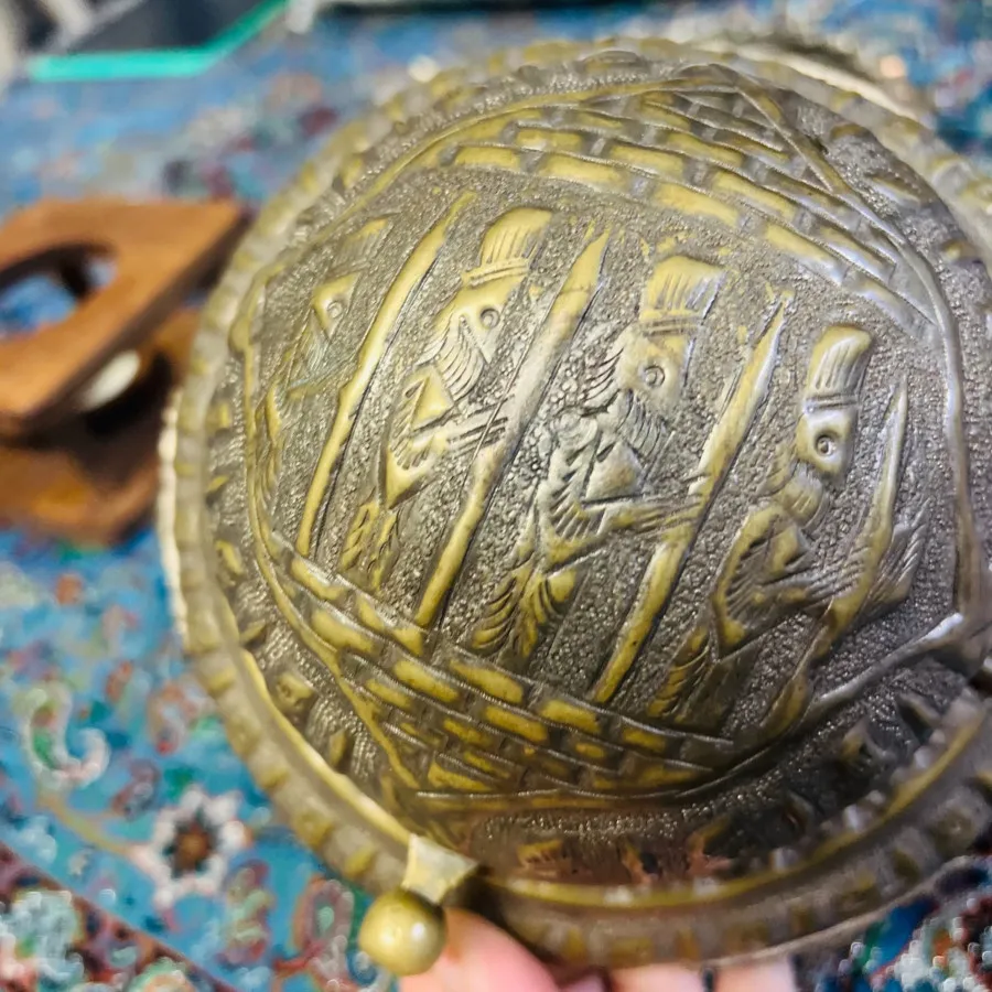 خاویار خوری برنجی