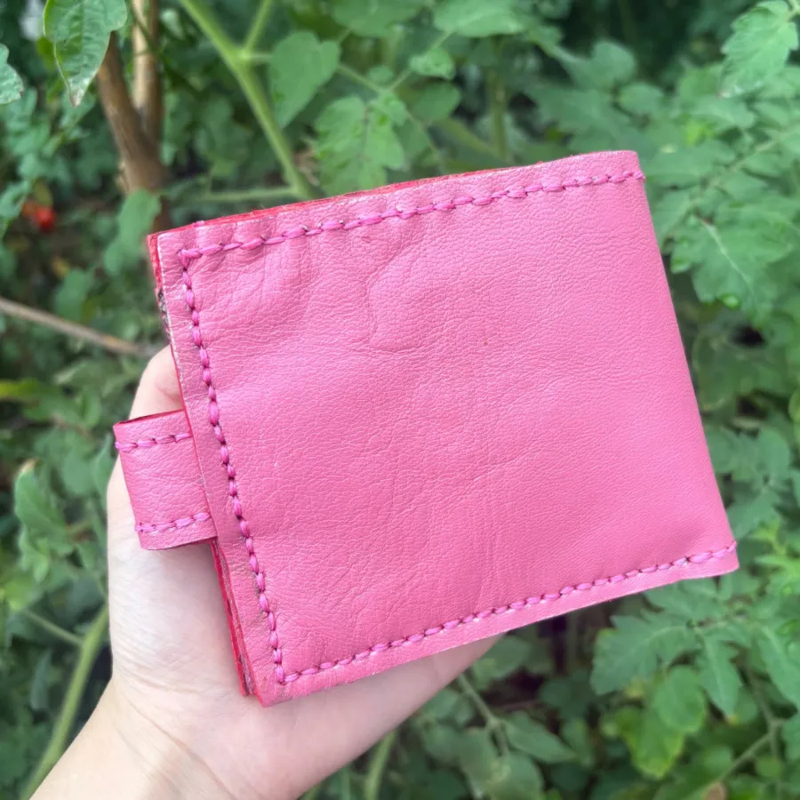 کیف پول چرم دست دوز