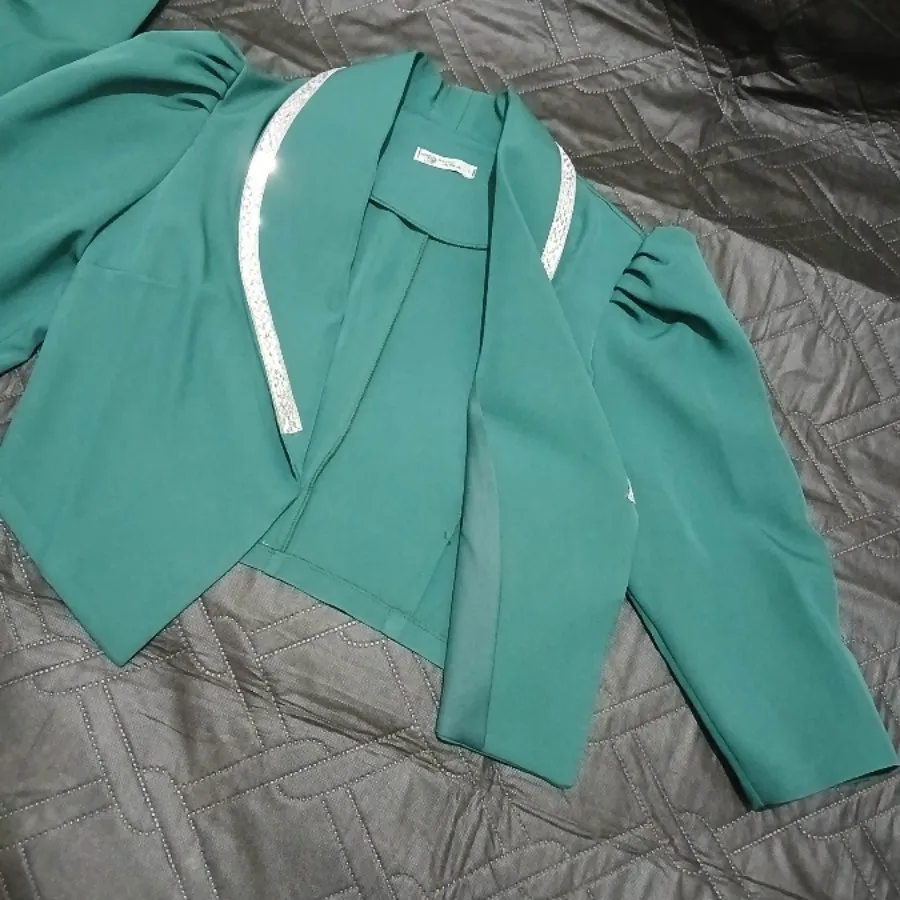 کت و سارافون نوار آینه ای