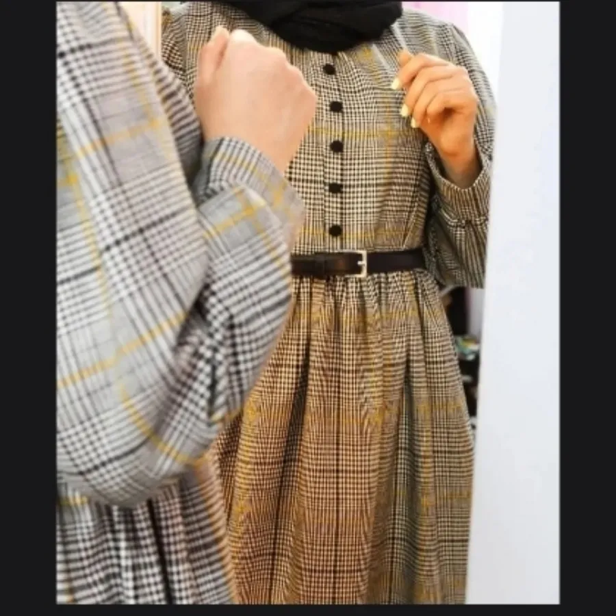 پیراهن پاییزه کشمیر