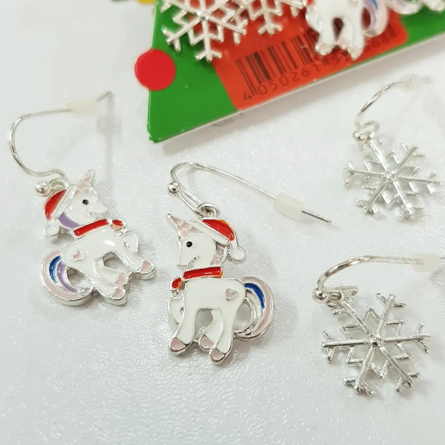 پک دو جفتی گوشواره عصایی