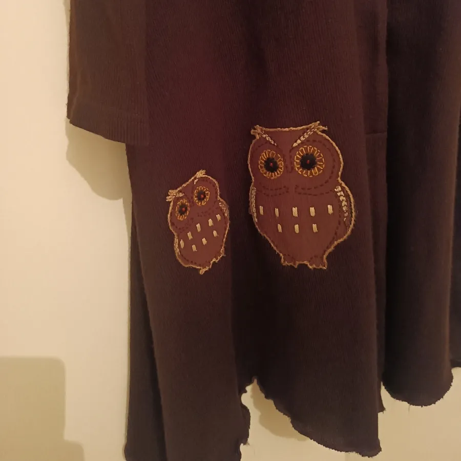 مانتو بافت جغدی کد150