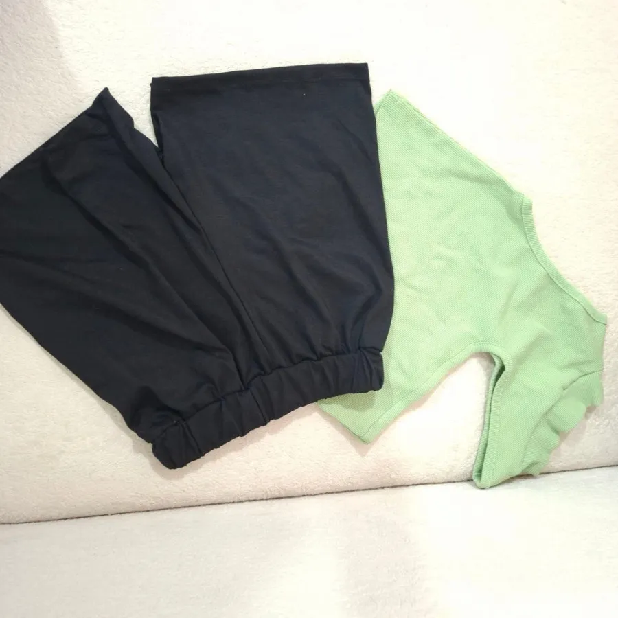 نیم تنه کراپ شرتک