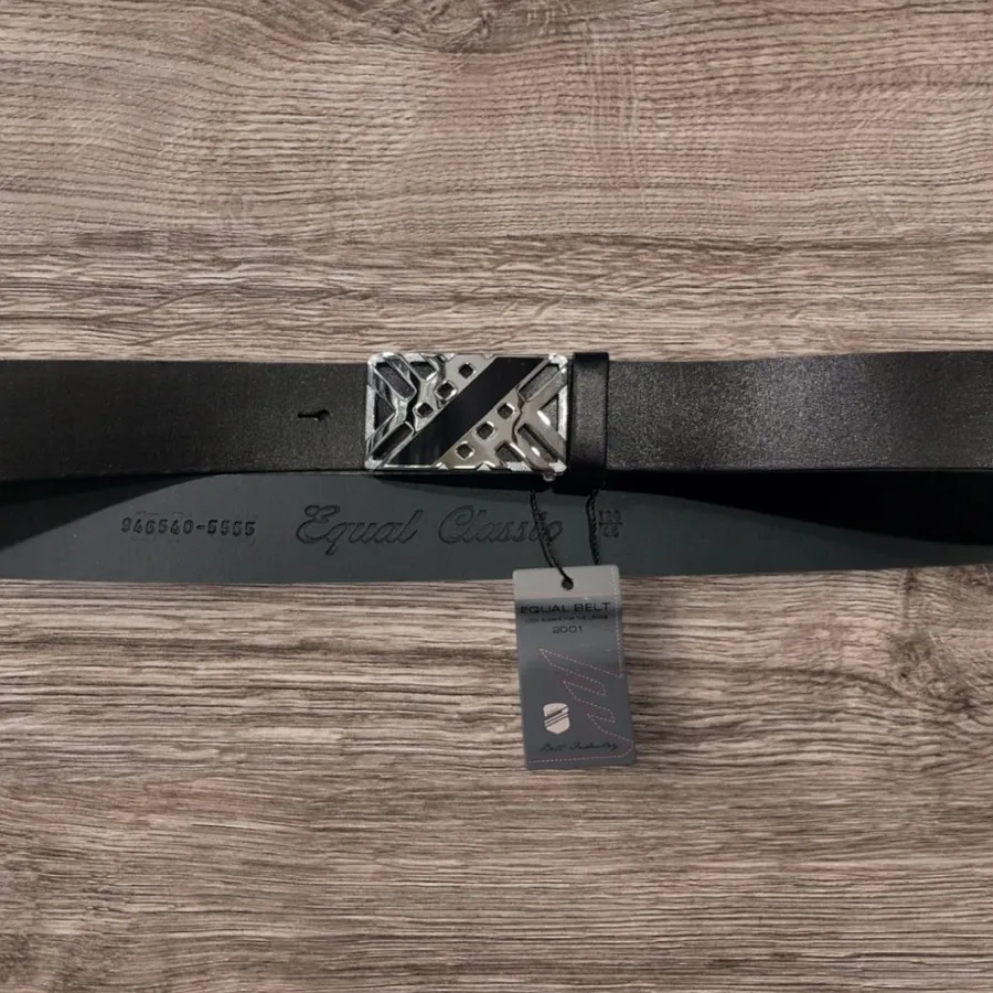 کمربند پلاکی مشکی