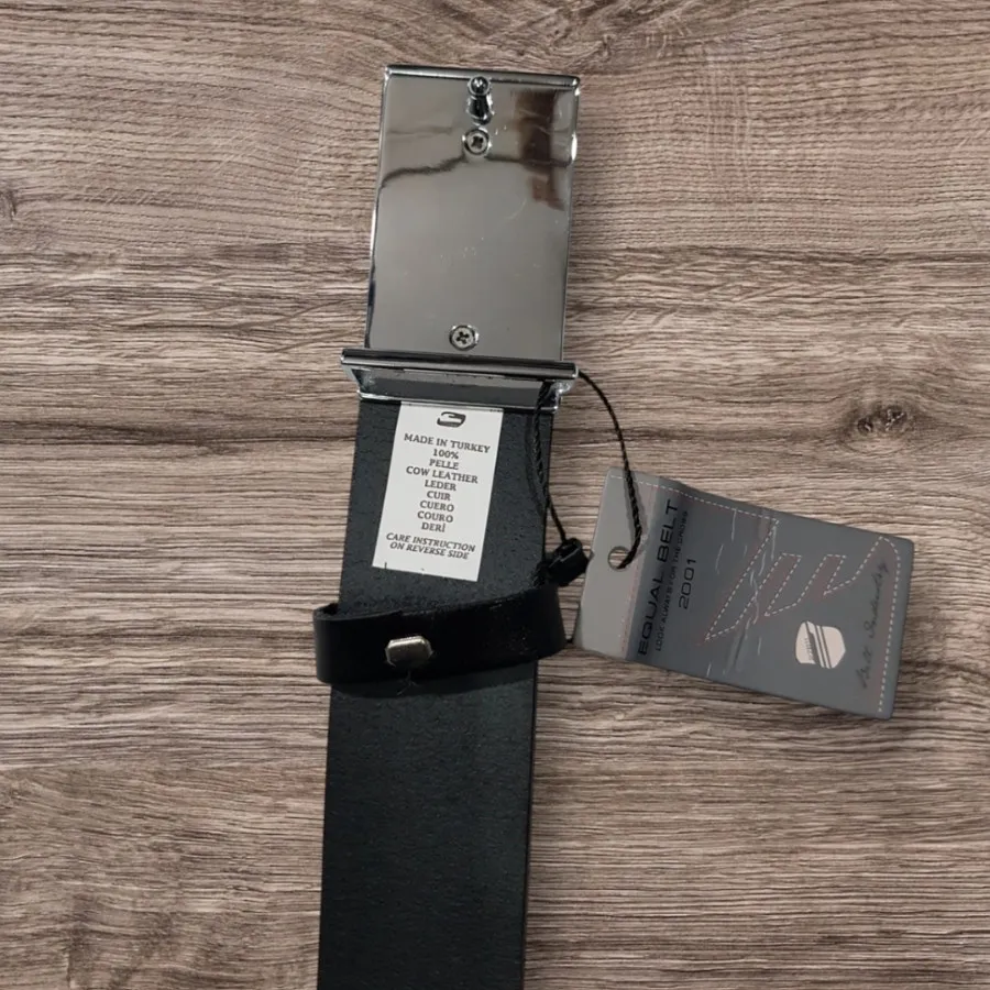 کمربند پلاکی مشکی