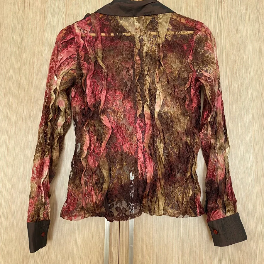 بلوز دانتل مجلسی ترک