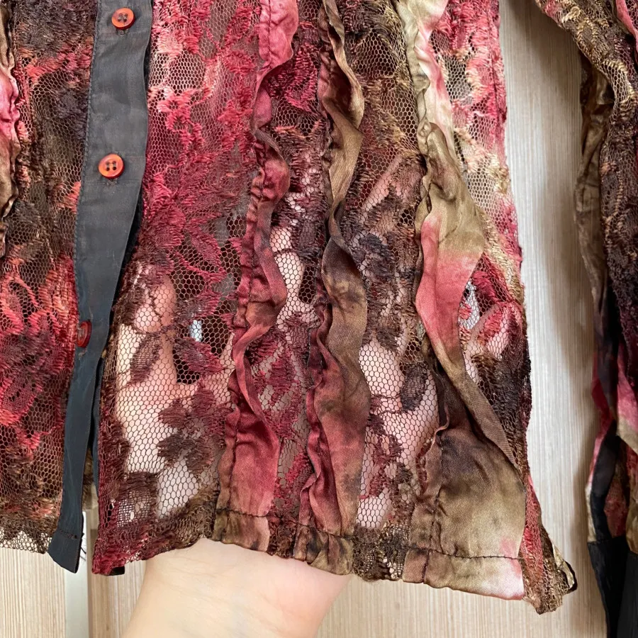 بلوز دانتل مجلسی ترک