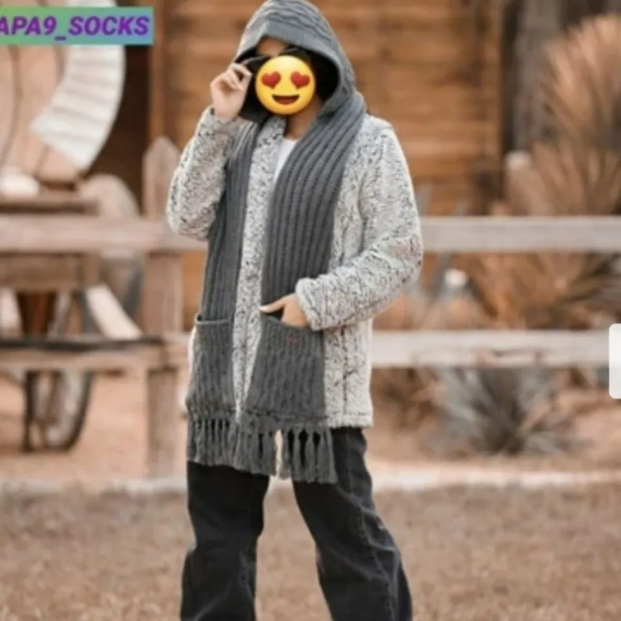 شال و کلاه و دستکش متصل