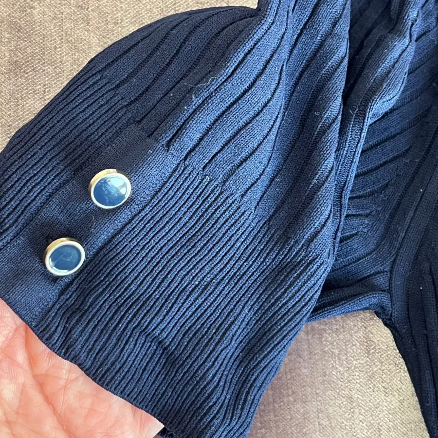 بلوز بافت استین کوتاه