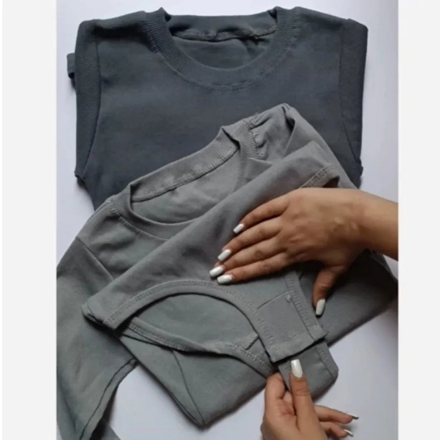 بادی یقه گرد سه دکمه