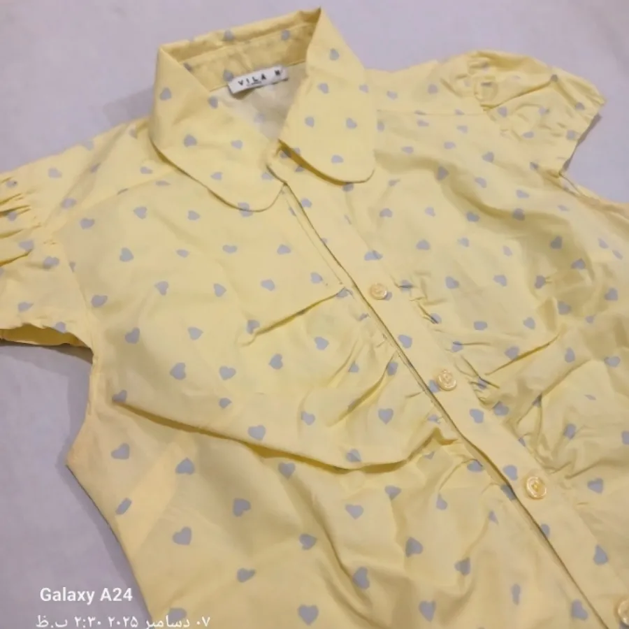 شومیز قلب دار ترک