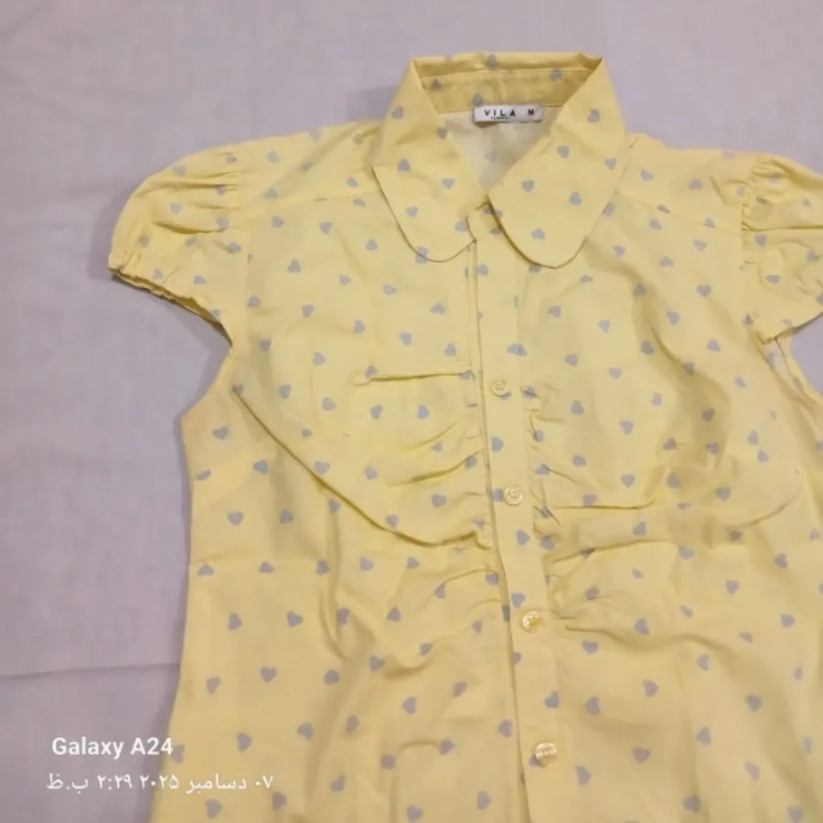 شومیز قلب دار ترک