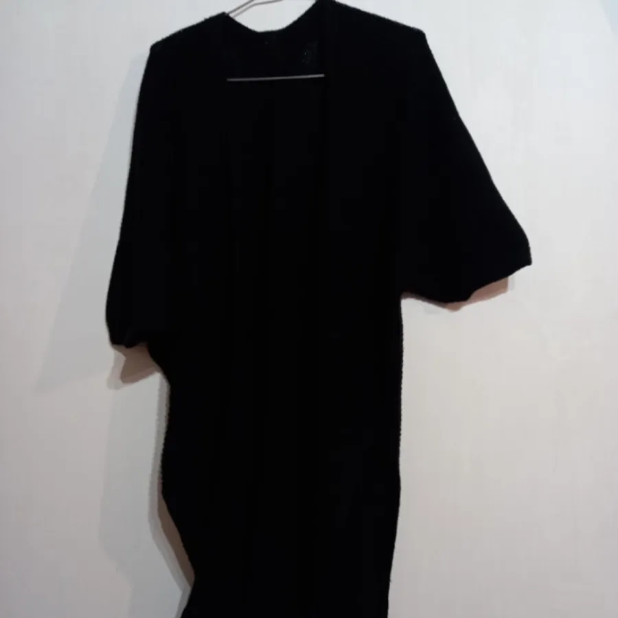 مانتو یا رویه بافت مشکی