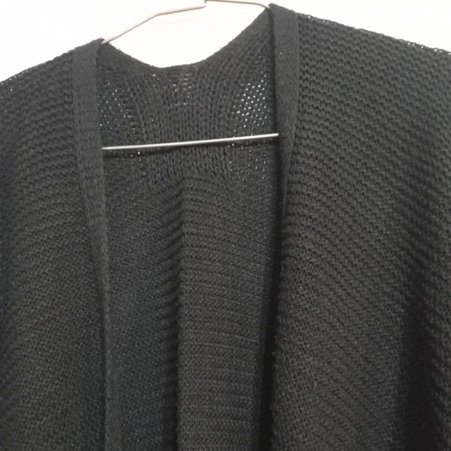 مانتو یا رویه بافت مشکی