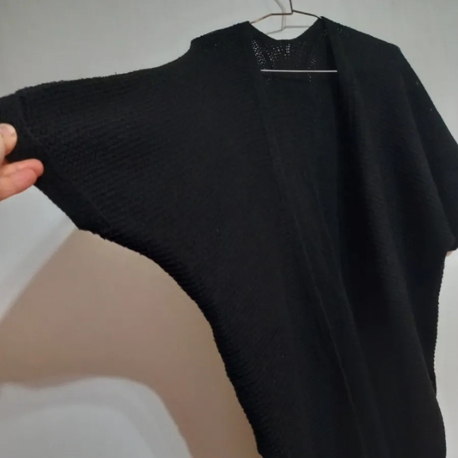 مانتو یا رویه بافت مشکی