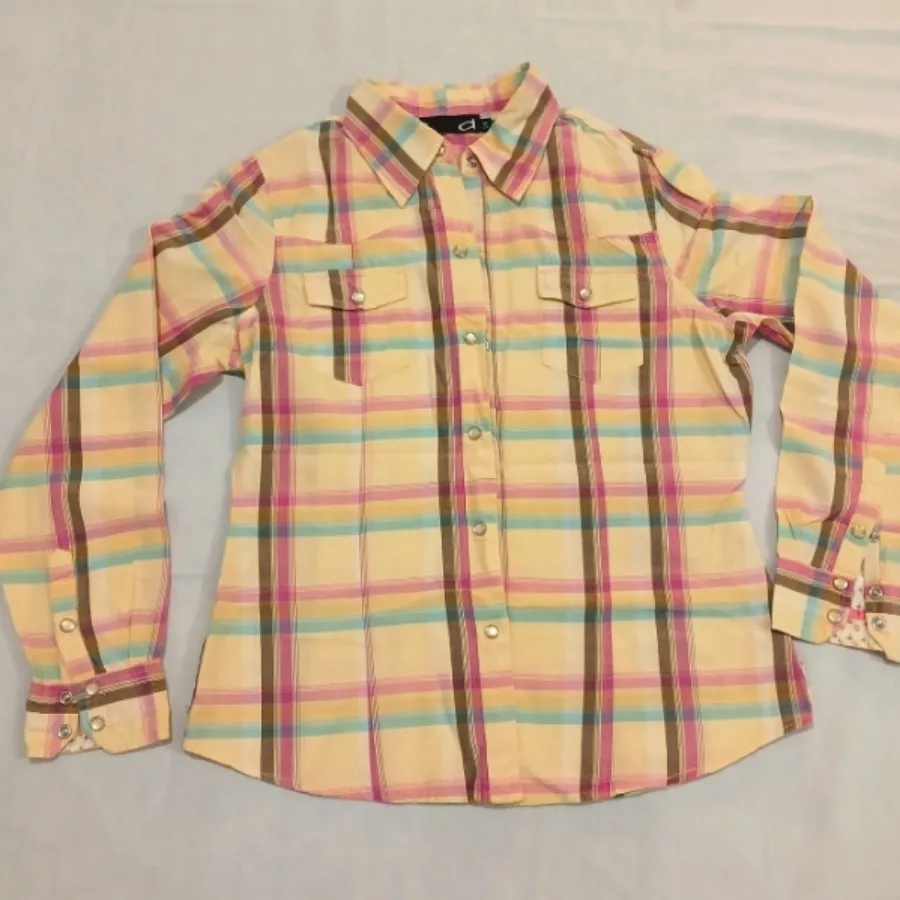 شومیز چهارخونه شیک خارجی