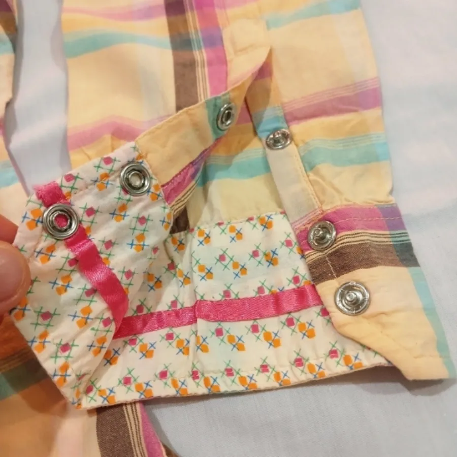 شومیز چهارخونه شیک خارجی