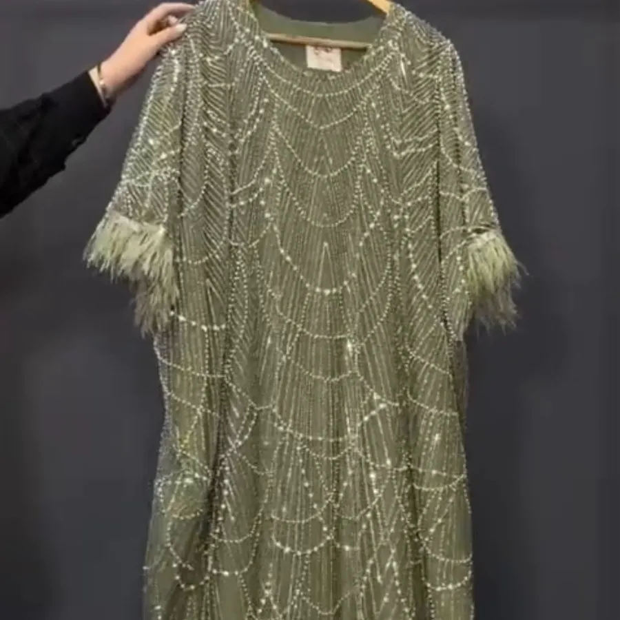 عبا پیراهن مجلسی ملکه