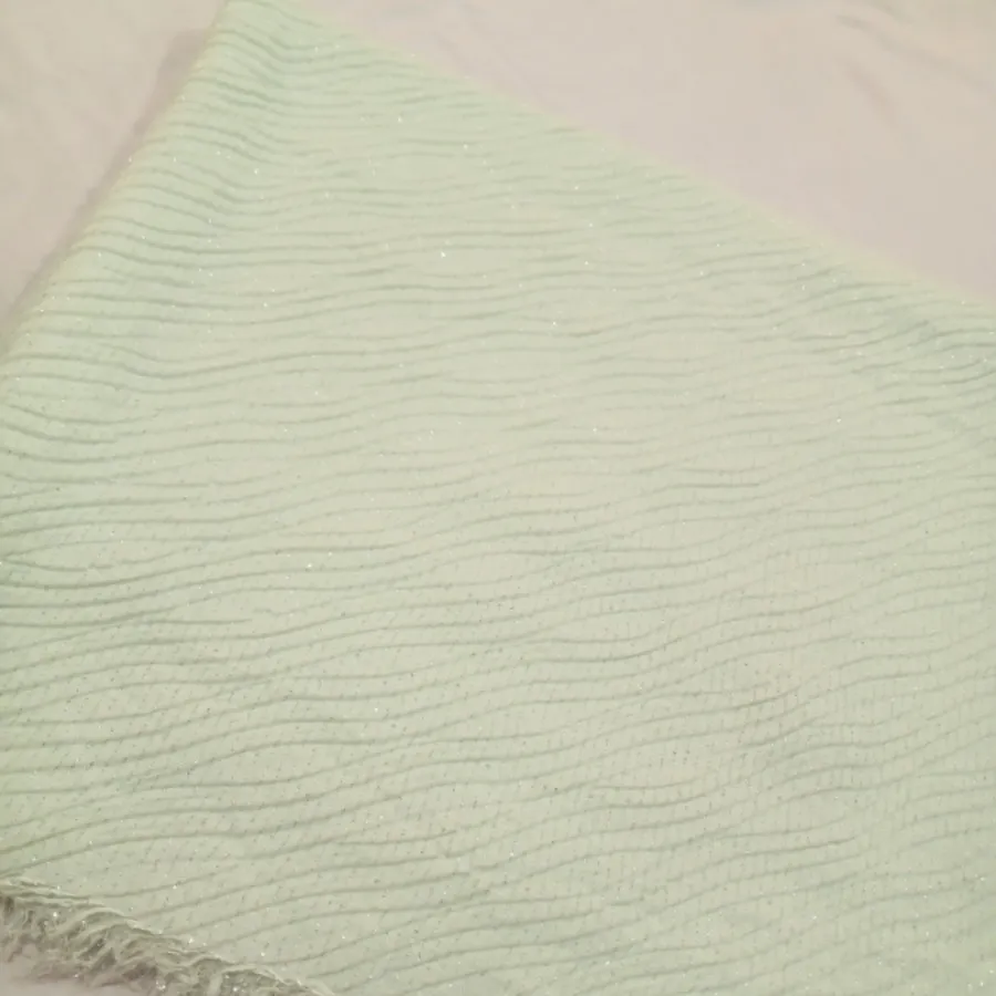 شال شاین دار سبز رنگ