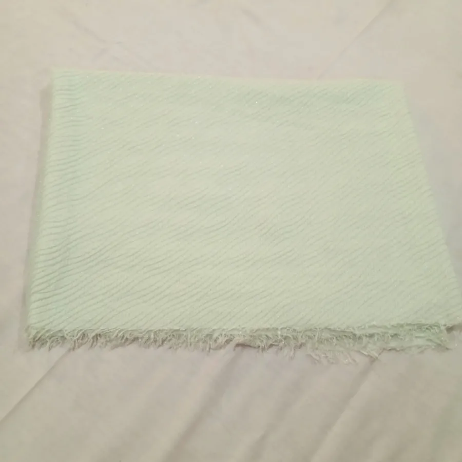 شال شاین دار سبز رنگ