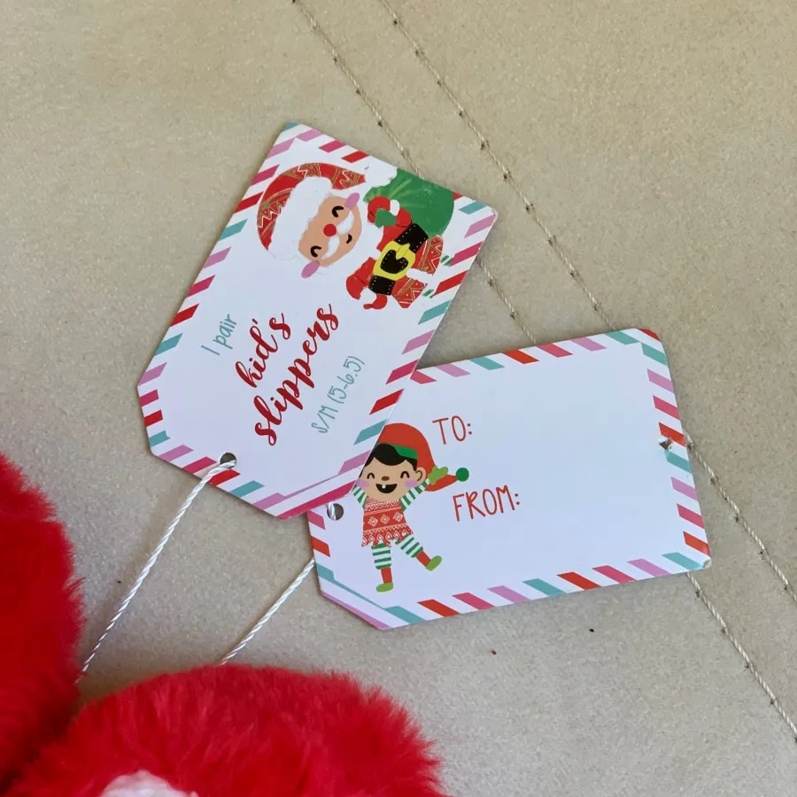 اسلیپر پشمالو کریسمسی