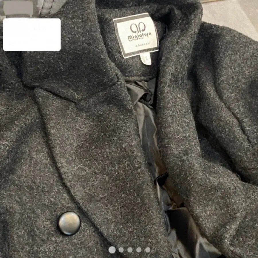 کت کراپ و دامن پشمی