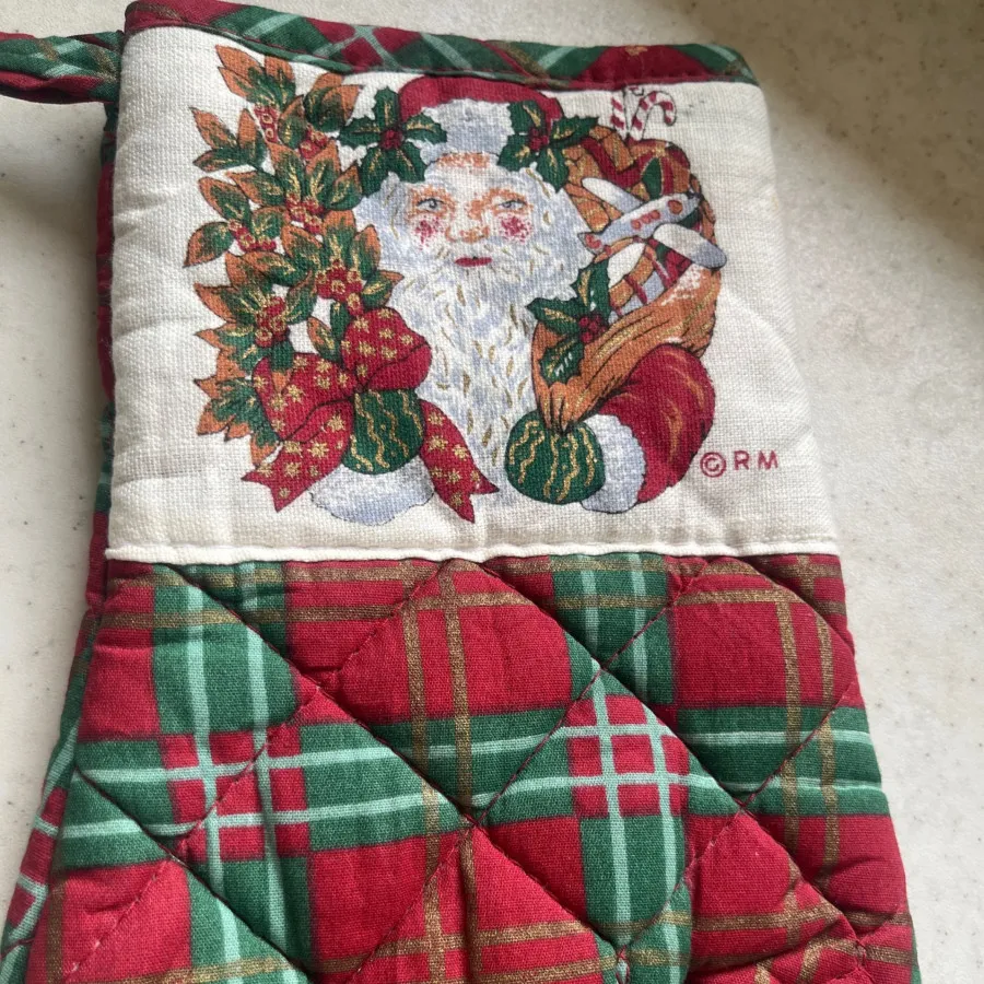 دستکش فر کریسمسی